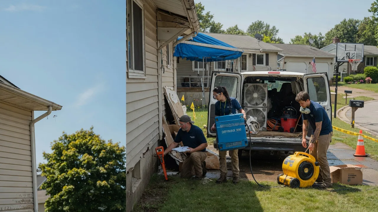 Ceiling Leak Cleanup in Columbus Junction, IA near me
